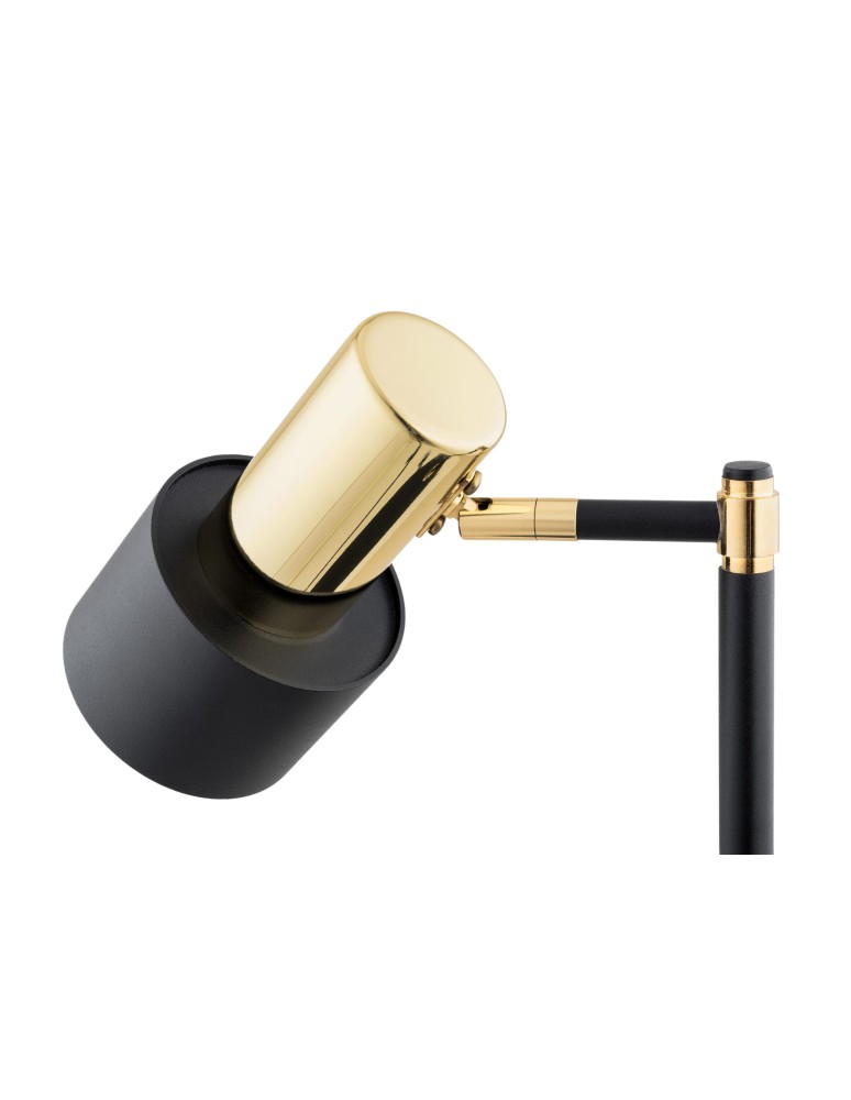 Desk lamps - Argon DORIA 1-fl. desk lamp 1x15W (max) black structure brass elements 4257 - product kolory-swiatla.pl 10