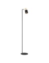 Argon DORIA floor lamp 1 pł. 1x15W (max) black structure brass elements 4259