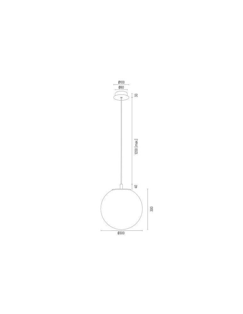 Pendant lamps spheres - Argon EVANS 8577 glass, brass - product kolory-swiatla.pl 8