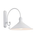 Retro wall lamps - Argon ERBA wall lamp 1 pł. 1x15W (max) white matte 632 - product 1