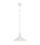 Industrial pendant lamps - Argon ERBA pendant lamp 1 pł. 1x15W (max) white mat 630 - product 1