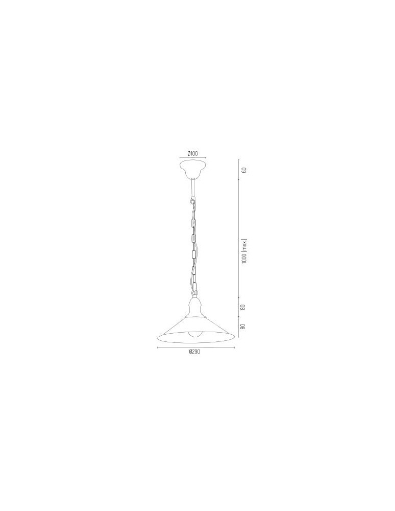Industrial pendant lamps - Argon ERBA pendant lamp 1 pł. 1x15W (max) white mat 630 - product kolory-swiatla.pl 3