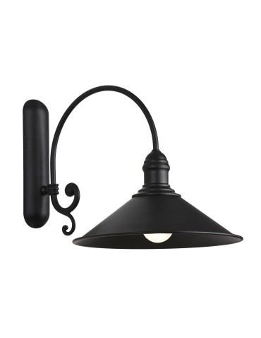 Argon ERBA wall lamp 1 pł. 1x15W (max) matte black 633