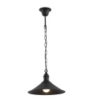 Industrial pendant lamps - Argon ERBA 1-fl. pendant lamp 1x15W (max) matte black 631 - product 1