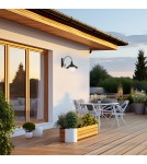 Wall lamps - Argon ERBA BIS wall lamp 1 pł. 1x15W (max) black structure IP44 3286 - product 2