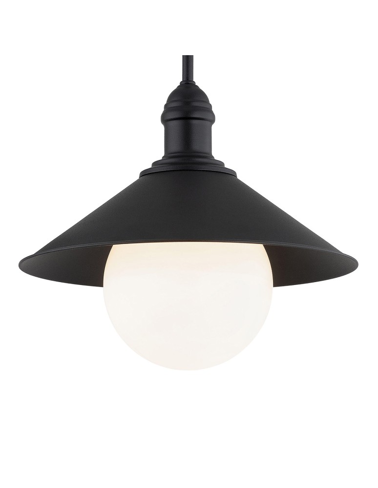 Argon ERBA BIS kinkiet 1 pł. 1x15W (max) czarny struktura IP44 3286