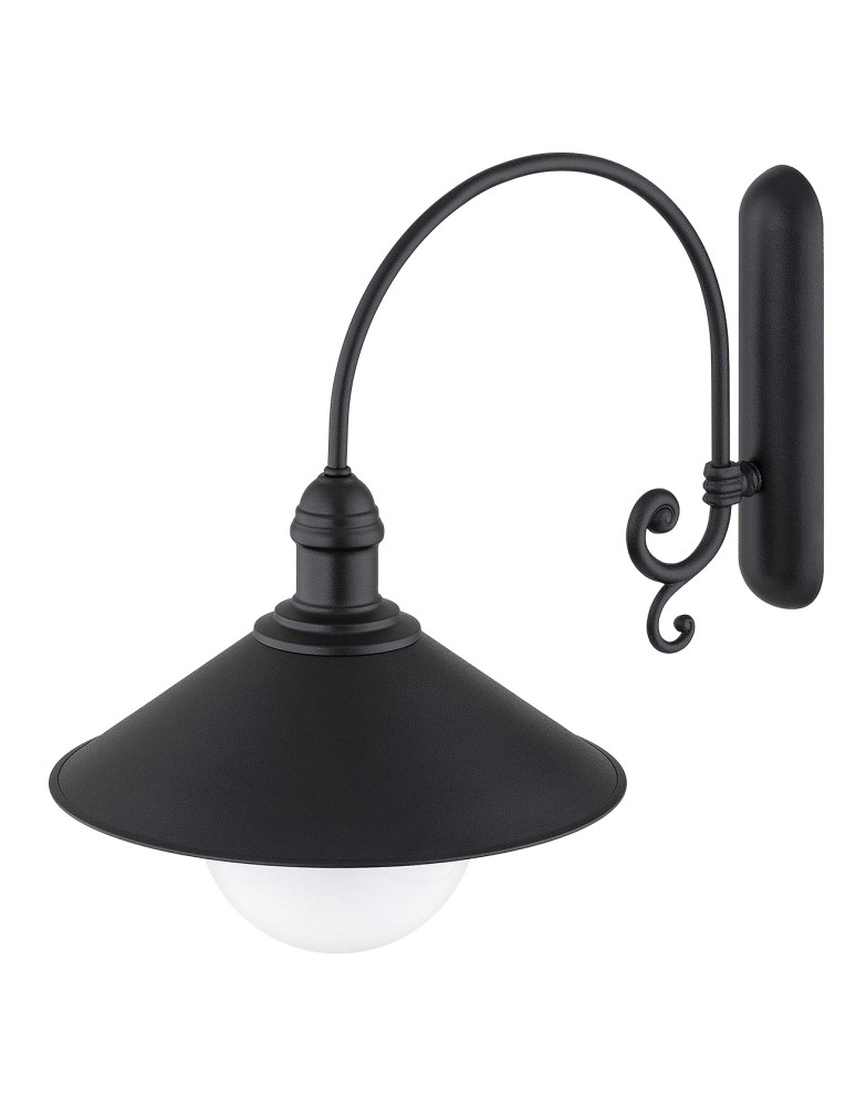 Wall lamps - Argon ERBA BIS wall lamp 1 pł. 1x15W (max) black structure IP44 3286 - product kolory-swiatla.pl 5