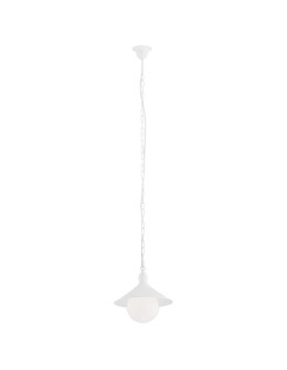 Argon ERBA BIS lampa wisząca 1 pł. 1x15W (max) biały struktura IP44 3296