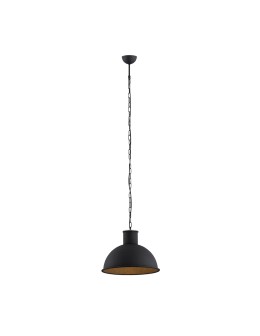 Argon EUFRAT lampa wisząca 1 pł. 1x15W (max) czarny struktura 3191