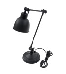 Desk lamps - Argon EUFRAT 1-fl. desk lamp 1x15W (max) black structure 3197 - product 3