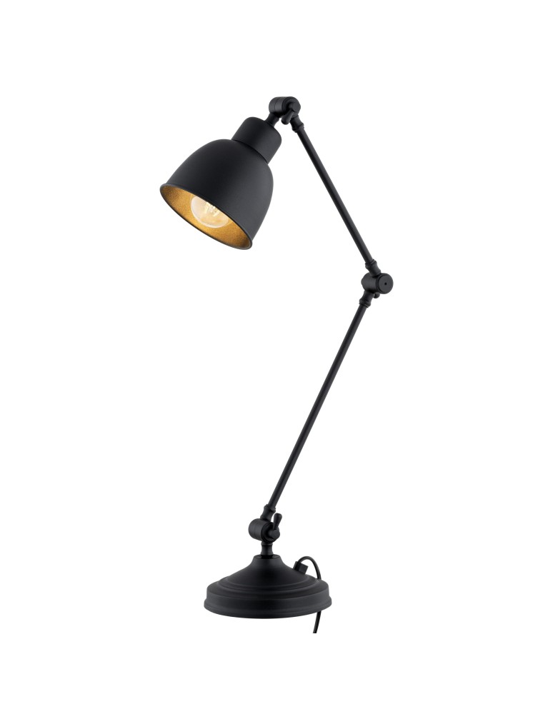 Desk lamps - Argon EUFRAT 1-fl. desk lamp 1x15W (max) black structure 3197 - product kolory-swiatla.pl 5