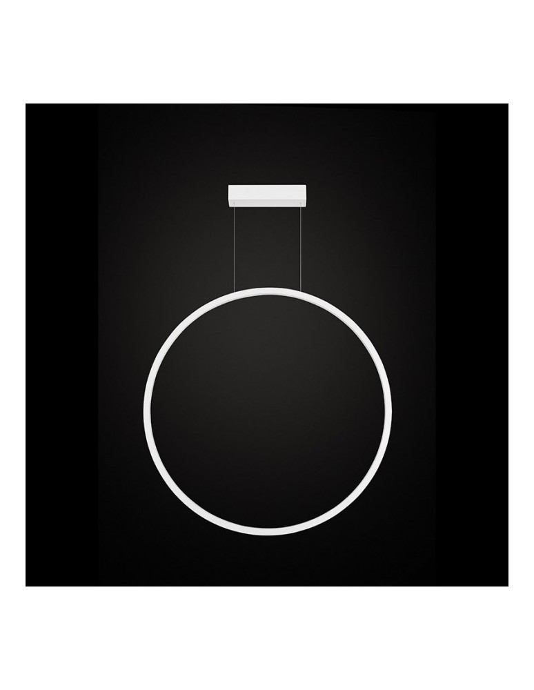 Pendant lamps circles - RAMKO Echo Vertical Chandelier 120 LED 67952 - product kolory-swiatla.pl 1