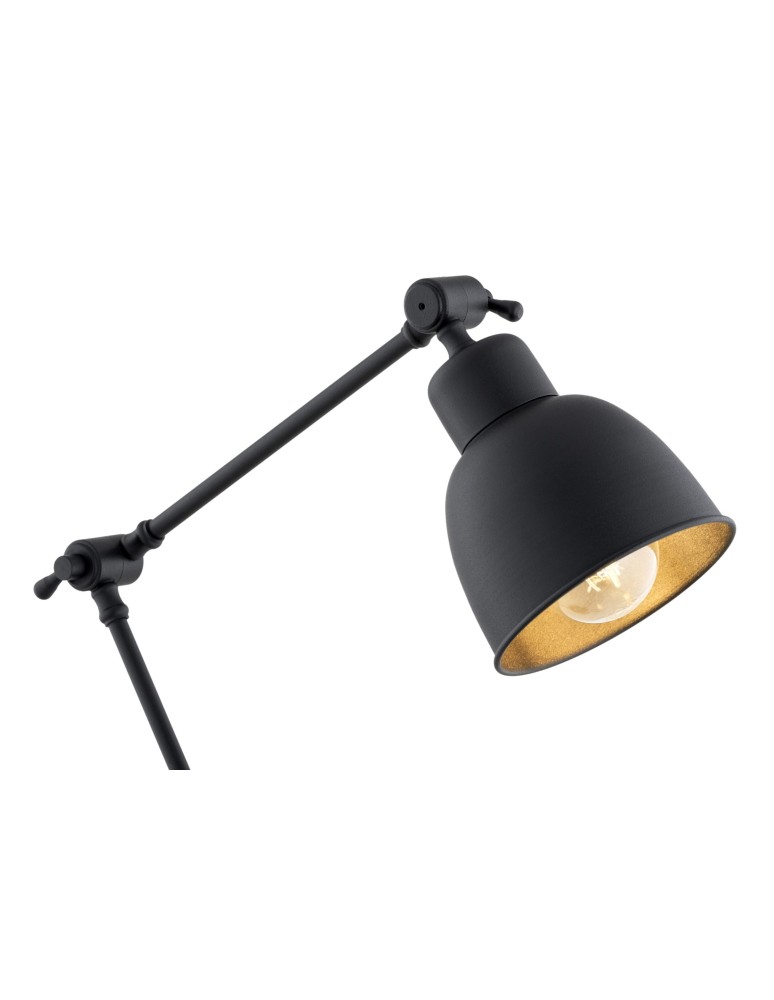 Desk lamps - Argon EUFRAT 1-fl. desk lamp 1x15W (max) black structure 3197 - product kolory-swiatla.pl 7