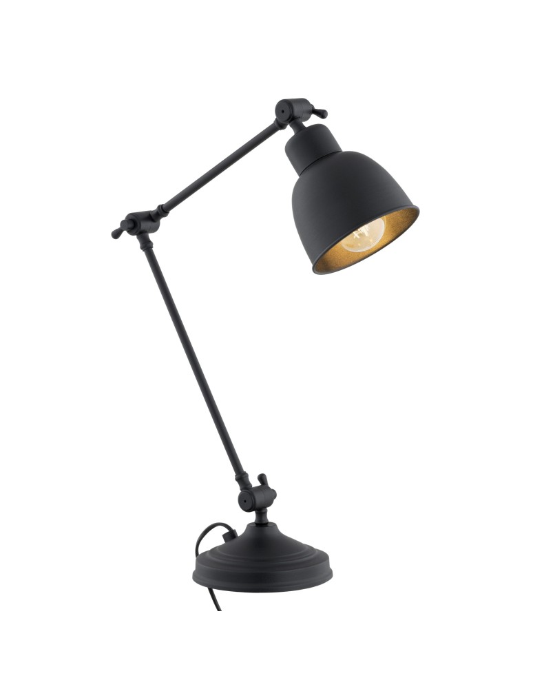 Desk lamps - Argon EUFRAT 1-fl. desk lamp 1x15W (max) black structure 3197 - product kolory-swiatla.pl 9