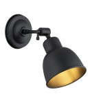 Loft wall lamps - industrial - Argon EUFRAT wall lamp 1 pł. 1x15W (max) black structure 3185 - product 4