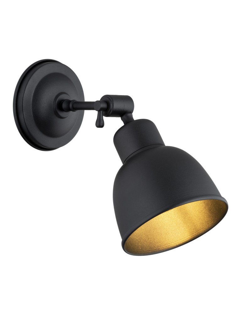Loft wall lamps - industrial - Argon EUFRAT wall lamp 1 pł. 1x15W (max) black structure 3185 - product kolory-swiatla.pl 4