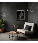 Loft wall lamps - industrial - Argon EUFRAT wall lamp 2 pł. 2x15W (max) black structure 679 - product 2