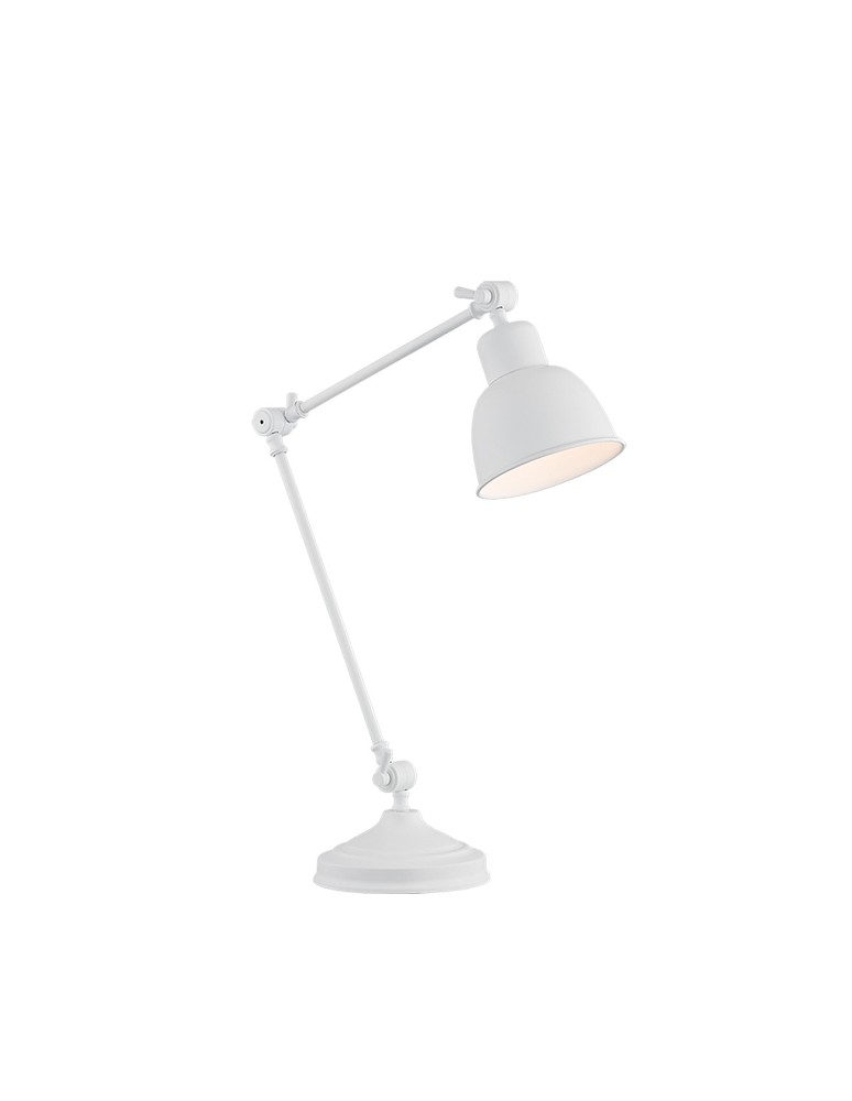 Desk lamps - Argon EUFRAT 1-fl. desk lamp 1x15W (max) white structure 3194 - product kolory-swiatla.pl 1