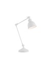 Argon EUFRAT 1-fl. desk lamp 1x15W (max) white structure 3194