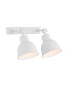 Argon EUFRAT wall lamp 2 pł. 2x15W (max) white structure 676