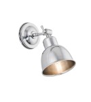 Loft wall lamps - industrial - Argon EUFRAT wall lamp 1 pł. 1x15W (max) brushed chrome 3172 - product 1