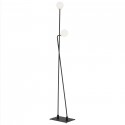 Argon FARON lampa podłogowa 2 pł. 2x6W (max) opal mat czarny struktura 893