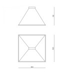 Pendant lamps - RAMKO Akira Chandelier 85 LED 67027 - product 5