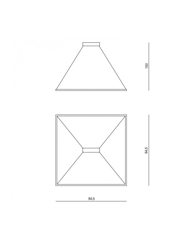 Pendant lamps - RAMKO Akira Chandelier 85 LED 67027 - product kolory-swiatla.pl 5