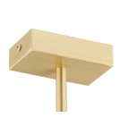 Pendant lamps spheres - Argon FREEMONT chandelier 4 fl. 4x15W (max) opal matt brushed brass 1767 - product 6