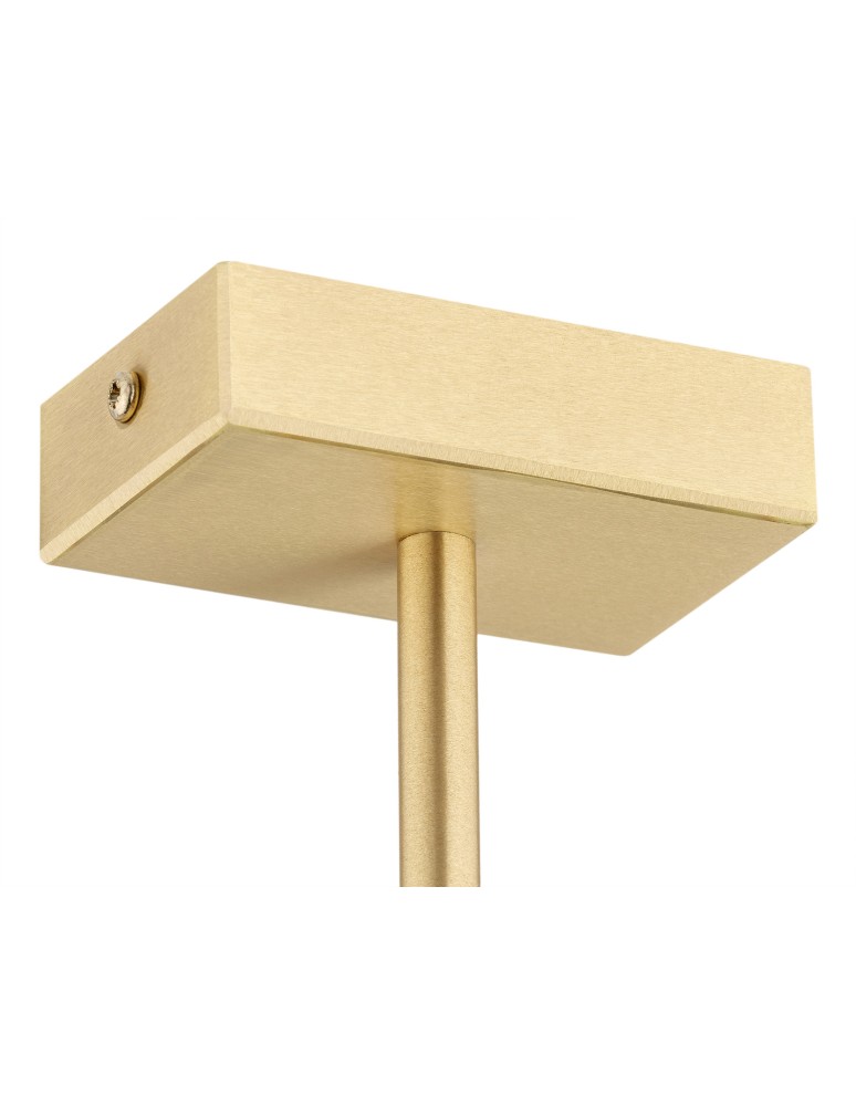 Pendant lamps spheres - Argon FREEMONT chandelier 6 fl. 6x15W (max) opal matt brushed brass 2549 - product kolory-swiatla.pl 7