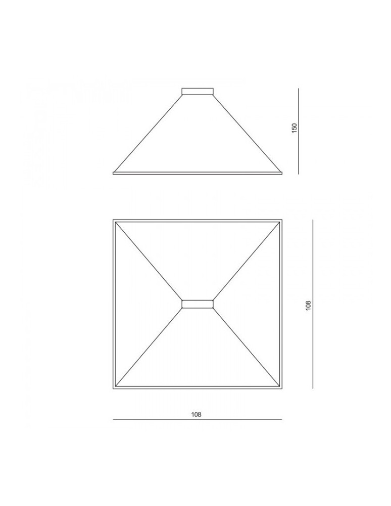 Pendant lamps - RAMKO Akira Chandelier 108 LED 67028 - product kolory-swiatla.pl 5