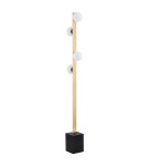 Floor lamps spheres - Argon FREEMONT floor lamp 4 fl. 4x6W (max) opal matt brushed brass 1738 - product 5