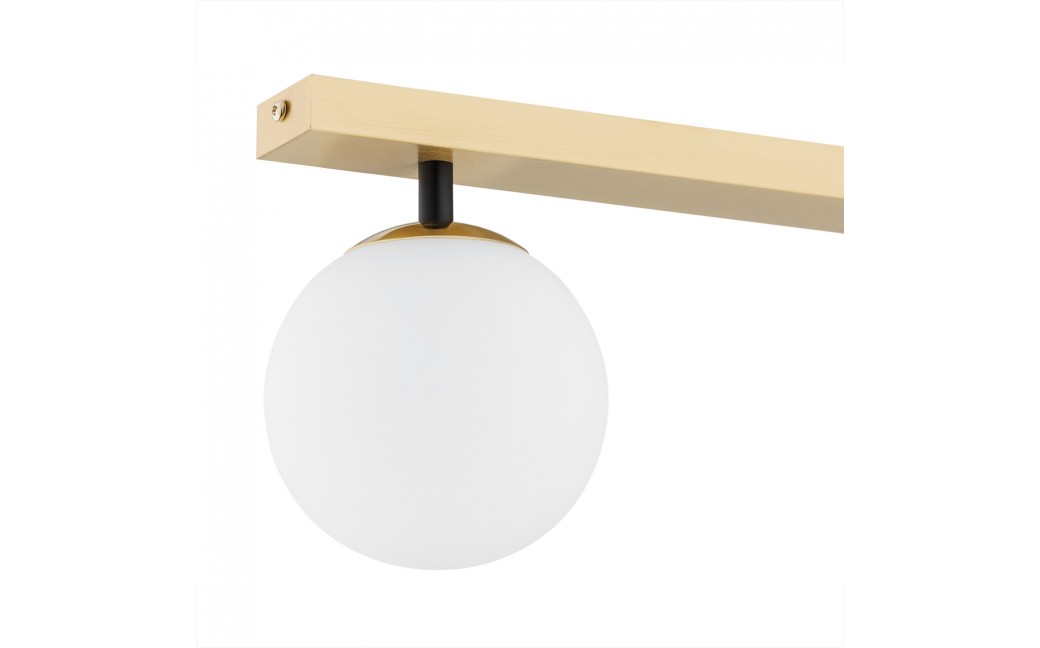 Argon FREEMONT plafon 2 pł. 2x7W (max) opal mat mosiądz szczotkowany 1045
