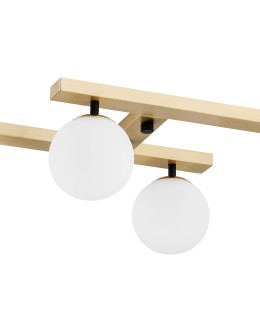 Argon FREEMONT plafon 4 pł. 4x7W (max) opal mat mosiądz szczotkowany 1742 - produkt 2