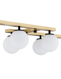 Argon FREEMONT plafon 6 pł. 6x7W (max) opal mat mosiądz szczotkowany 2544 - produkt 2