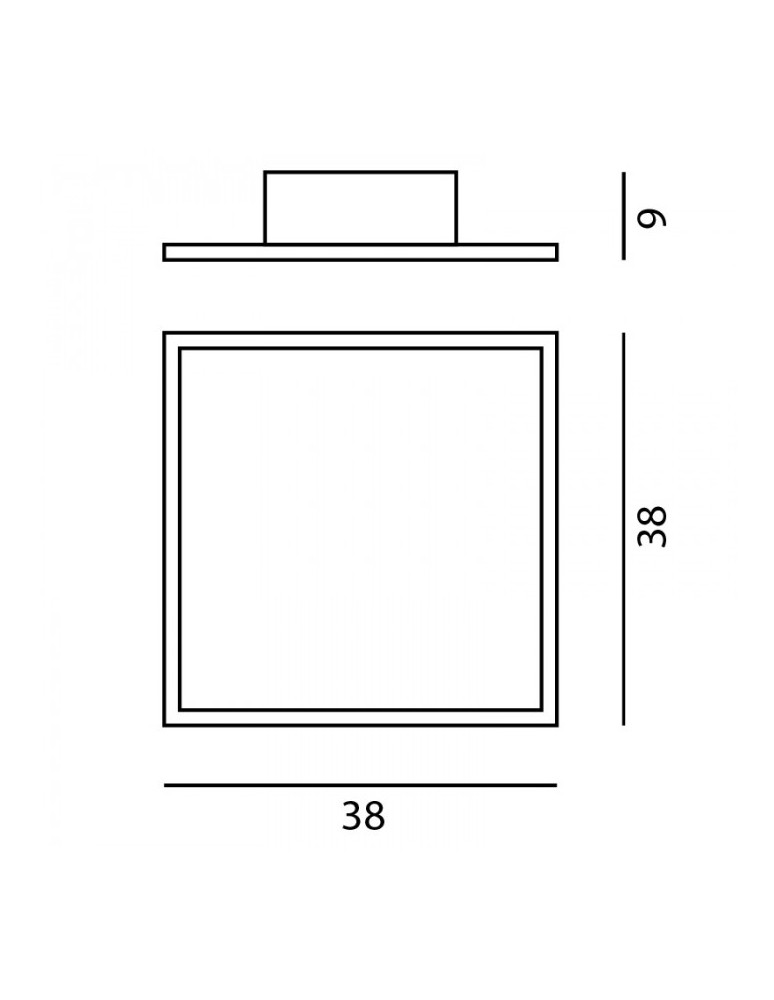 Wall lamps - RAMKO Akira LED wall lamp 67078 - product kolory-swiatla.pl 3