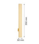 Argon FREEMONT listwa 13.5 W mosiądz szczotkowany 4722