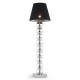 Argon FUDŻI lampa podłogowa 1 pł. 1x15W (max) czarny chrom 3657