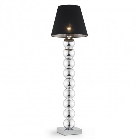 Argon FUDŻI lampa podłogowa 1 pł. 1x15W (max) czarny chrom 3657