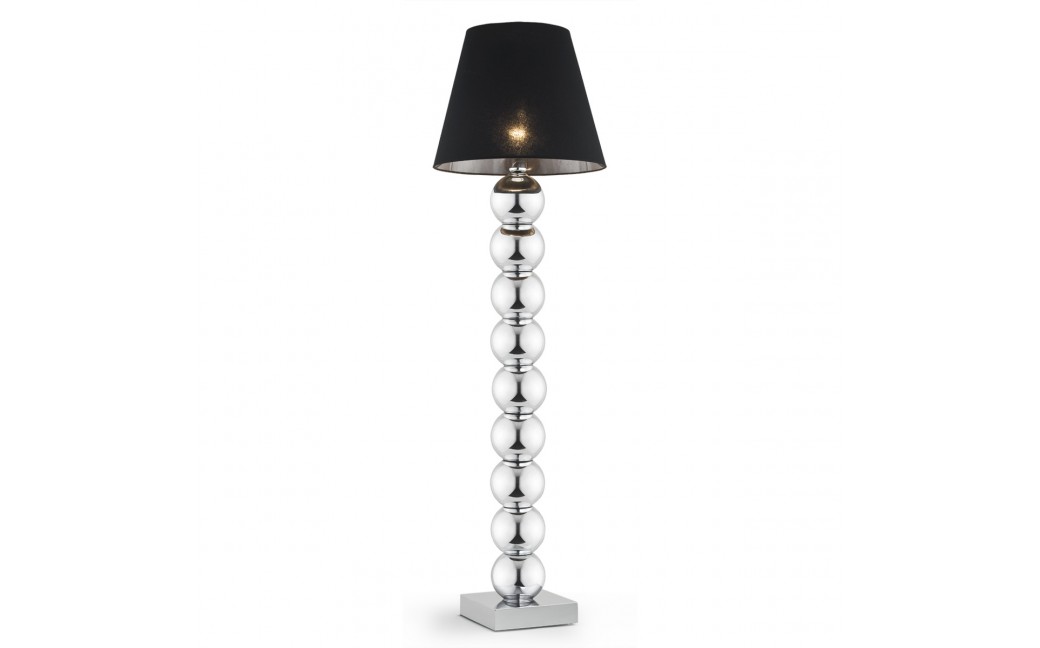 Argon FUDŻI lampa podłogowa 1 pł. 1x15W (max) czarny chrom 3657