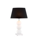 Table lamps - Argon FUDŻI 1 fl. table lamp 1x15W (max) black white 3624 - product 1
