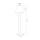 Argon FUDŻI lampa podłogowa 1 pł. 1x15W (max) czarny biały 3658