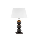 Argon FUDŻI lampa stołowa 1 pł. 1x15W (max) biały czarny 4058