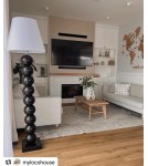 Floor lamps with lampshade - Argon FUDŻI 1-fl. floor lamp 1x15W (max) white black 4059 - product 2