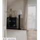 Argon FUDŻI lampa podłogowa 1 pł. 1x15W (max) biały czarny 4059
