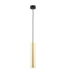 Pendant tube lamps - Argon GOMERA PLUS pendant lamp 1 pł. 1x5W (max) brass black structure 4755 - product 1