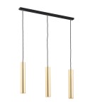 Pendant lamps - Argon GOMERA PLUS 3 fl. pendant lamp 3x5W (max) brass black structure 6113 - product 2
