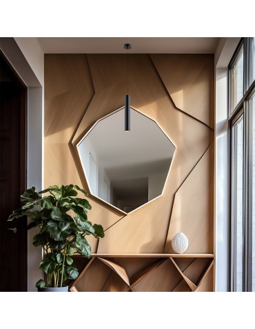 Argon GOMERA PLUS lampa wisząca 1 pł. 1x5W (max) czarny struktura 4756 - produkt 2