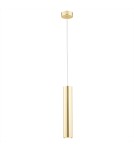 Pendant tube lamps - Argon GOMERA 1 fl. pendant lamp 1x5W (max) brass 4057 - product 1