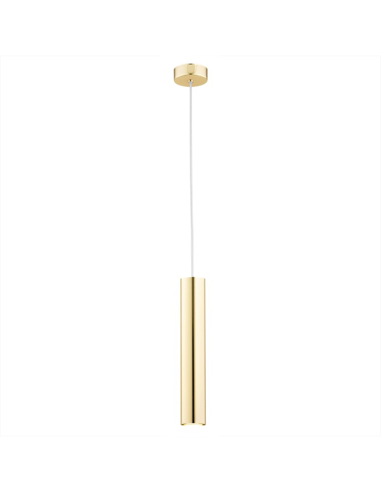 Pendant tube lamps - Argon GOMERA 1 fl. pendant lamp 1x5W (max) brass 4057 - product kolory-swiatla.pl 1